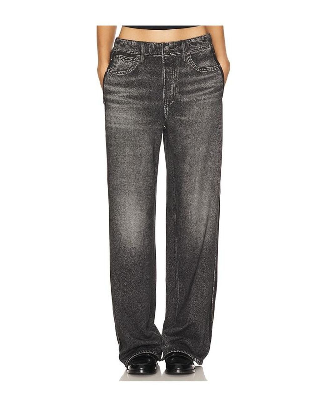 Rag & Bone Black Weite Jogginghose