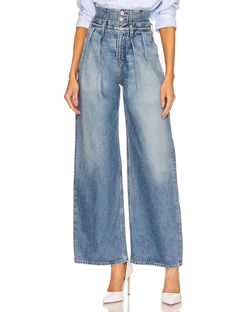 Citizens of Humanity Samira Corset Baggy in Blue | Lyst Citizens of Humanity Samira Corset Baggy in Blue | Lyst