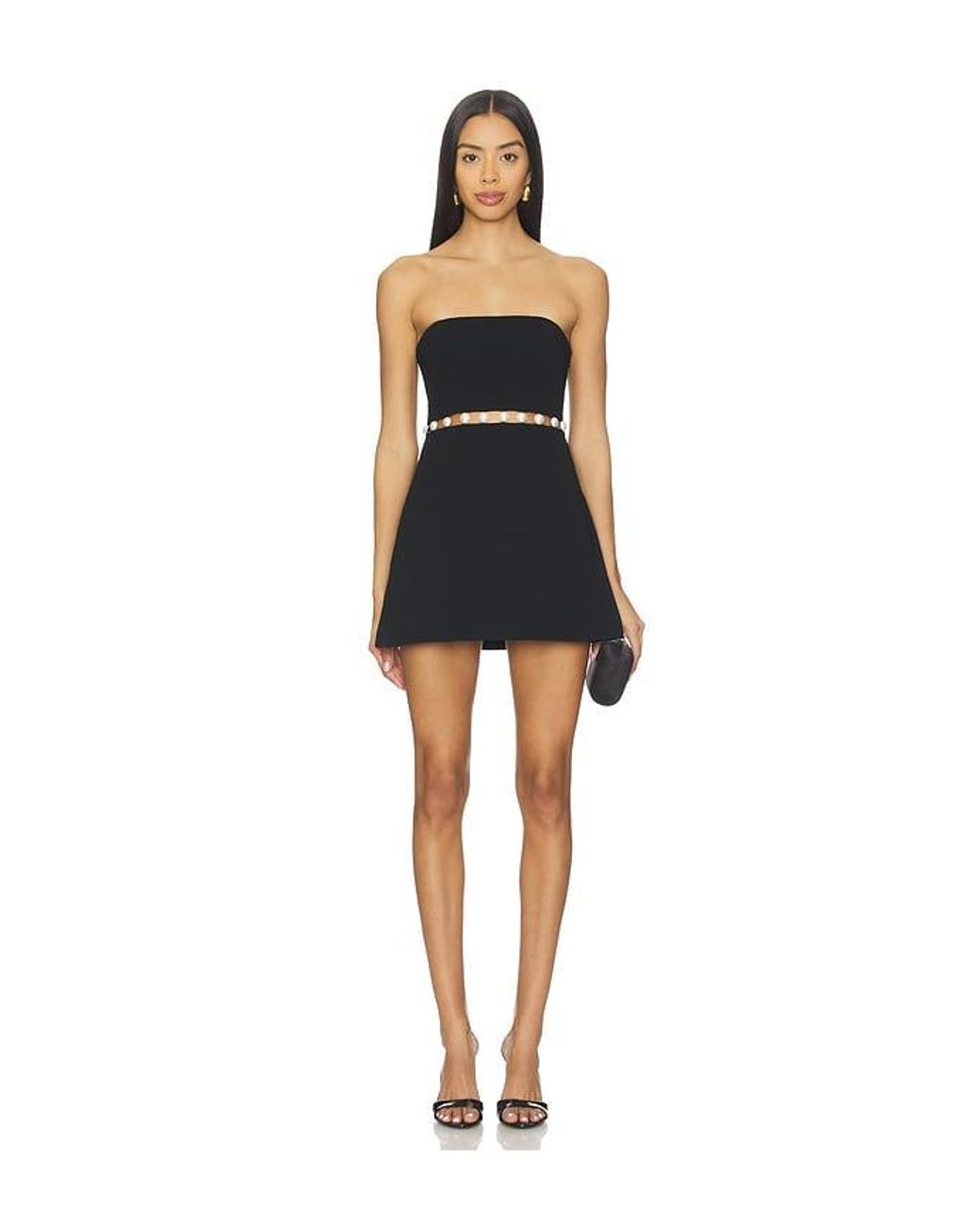 retroféte Black Katie Dress