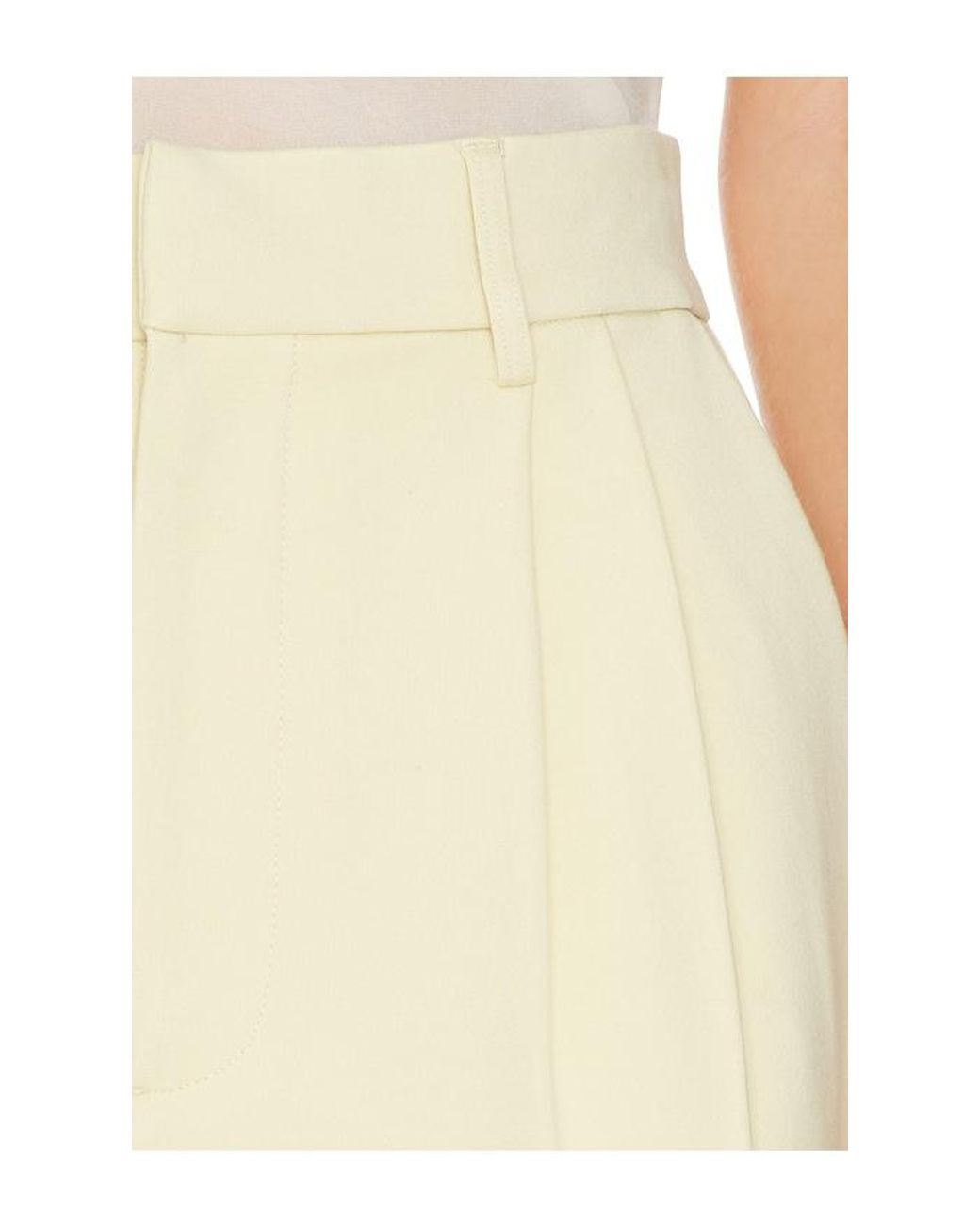 Susana Monaco Natural Double Knit Cuffed Short