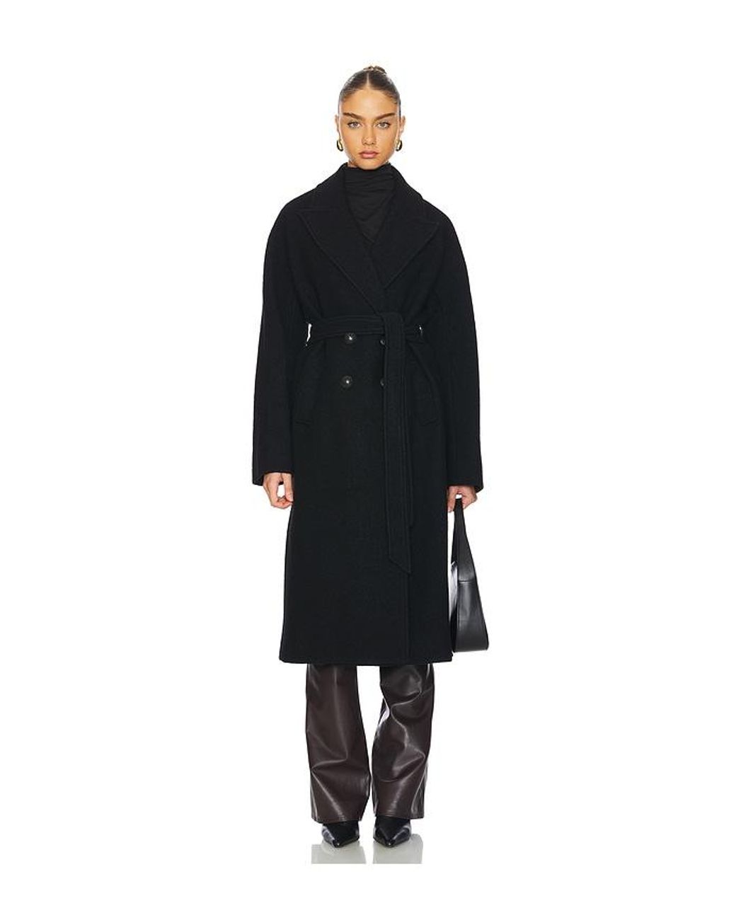 Veronica Beard Della Dickey Coat in Black Lyst UK