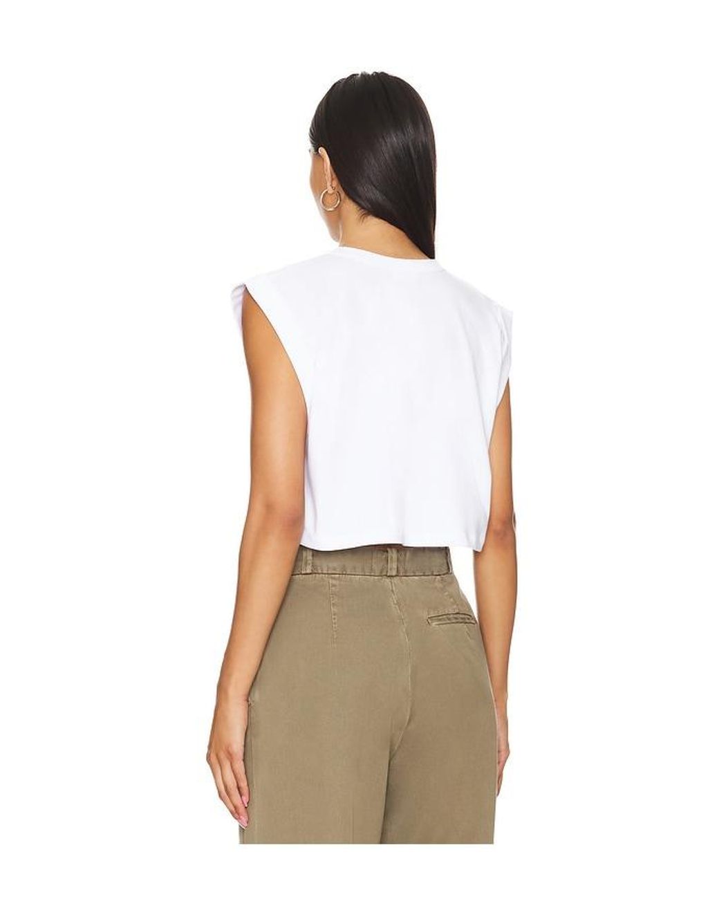 Top Corto David En Color Blanco Talla (También En Xl) Clique de color White