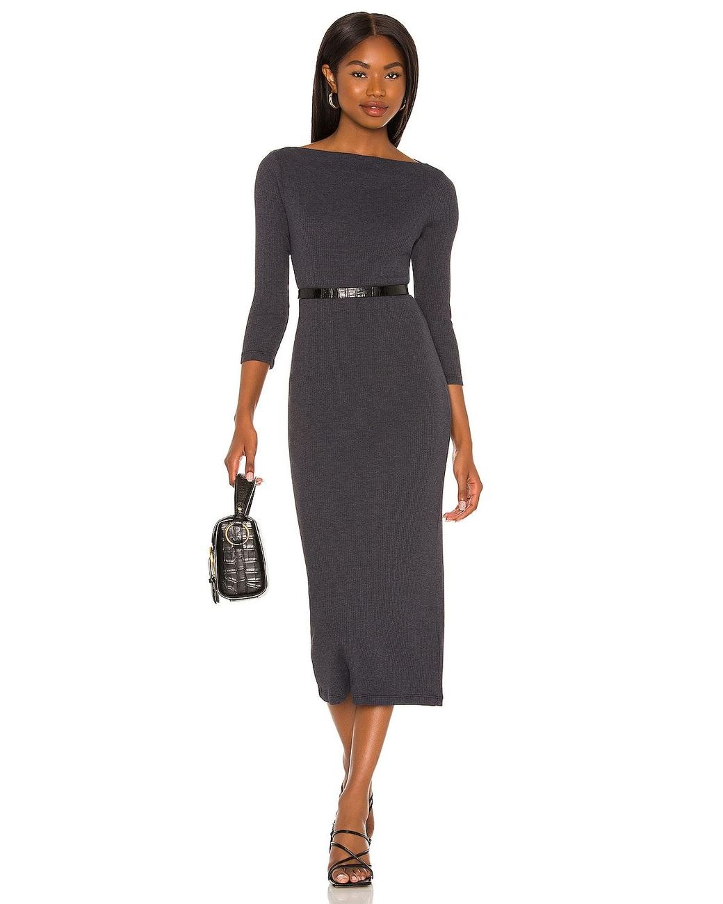 James perse ribbed clearance dress