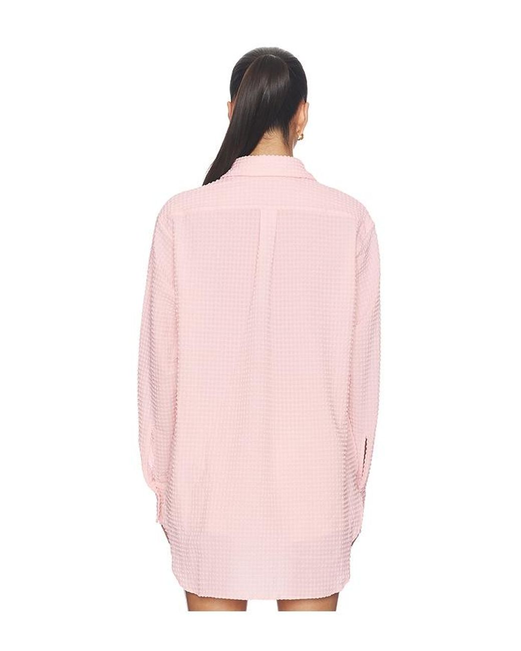 Hunza G Pink Resort Shirt