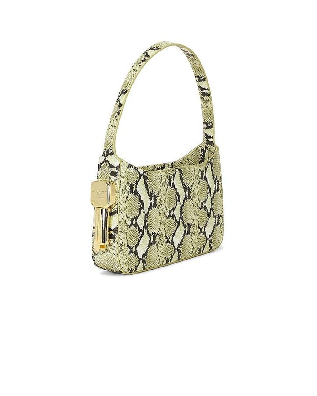 Edie Parker White Burn Collection Shoulder Bag