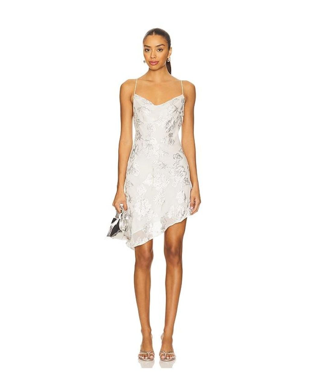 House of Harlow 1960 White X Revolve Faye Mini Dress