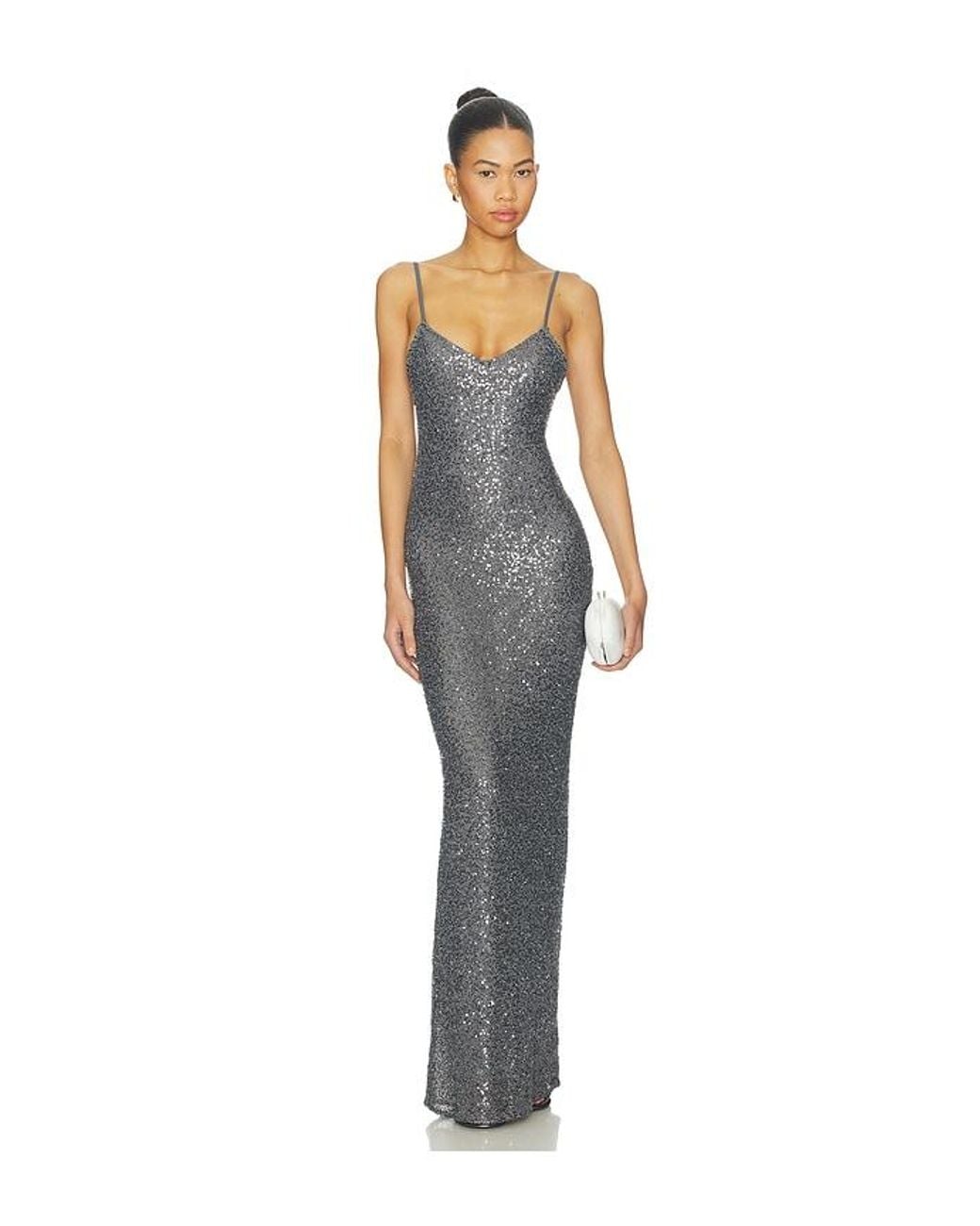 Lovers + Friends Blue Kaye Gown