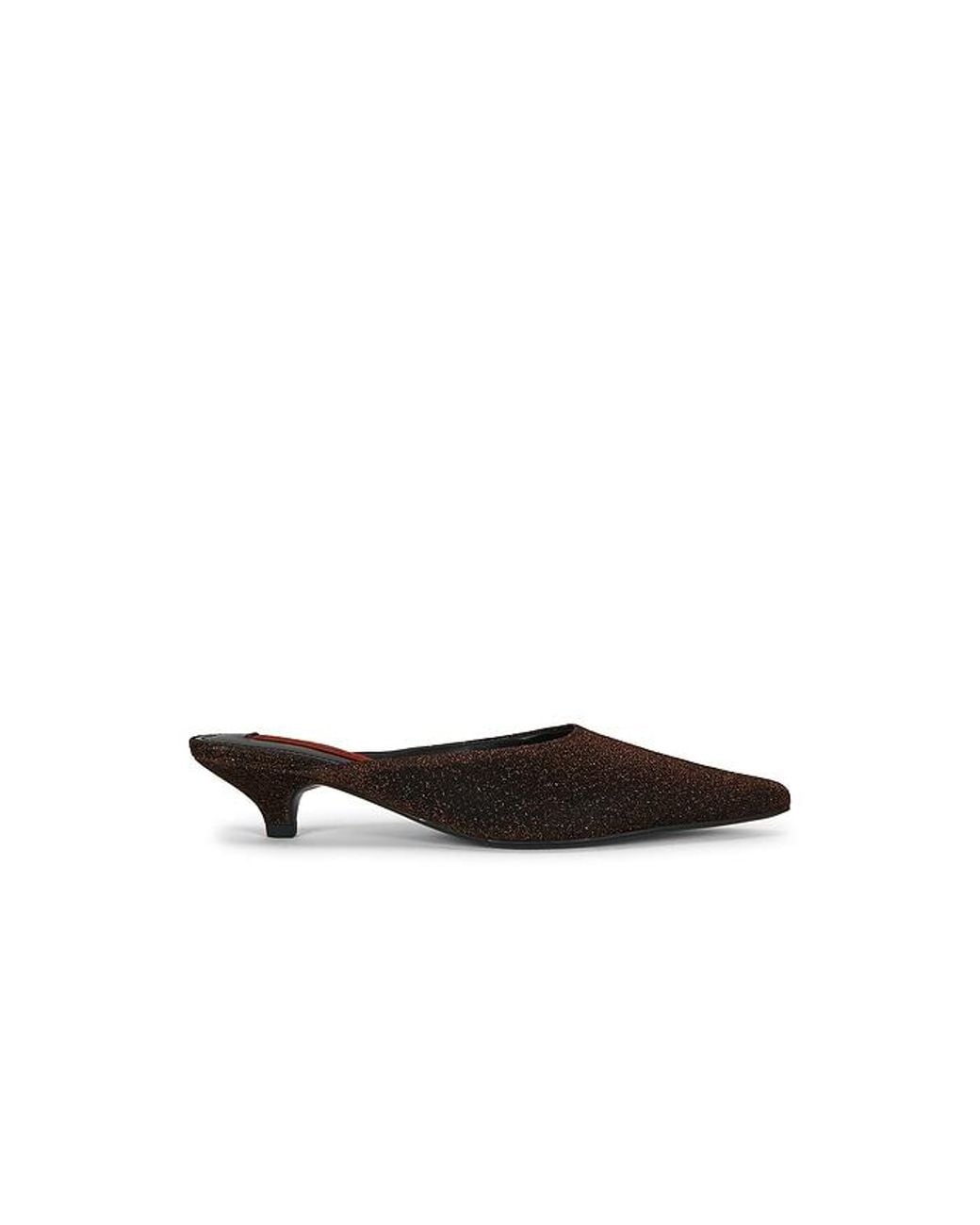 Simon Miller Black Tinsel Arrow Mule Pump