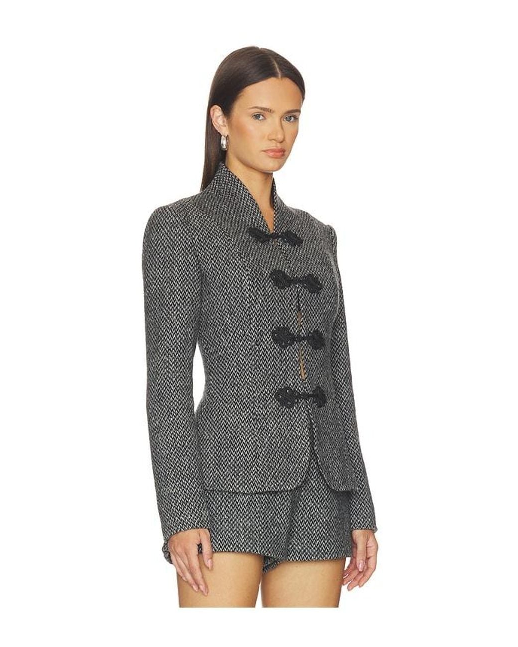 SAU LEE Black Julien Blazer