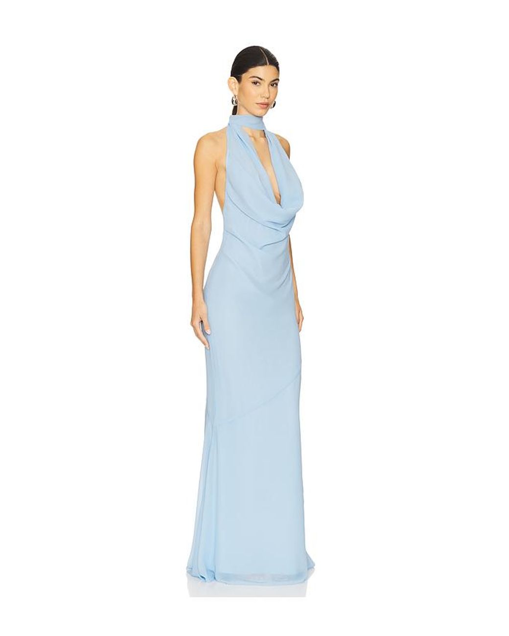 Lovers + Friends Blue Gisele Gown