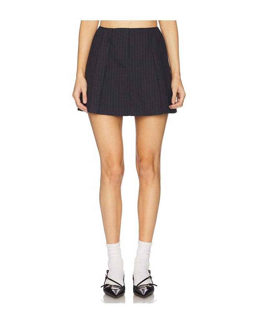 Lovers + Friends Blue Denise Mini Skirt