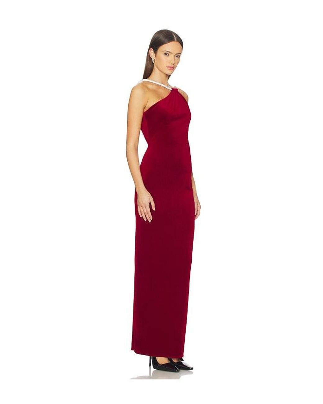 Nbd Red Juna Maxi Dress