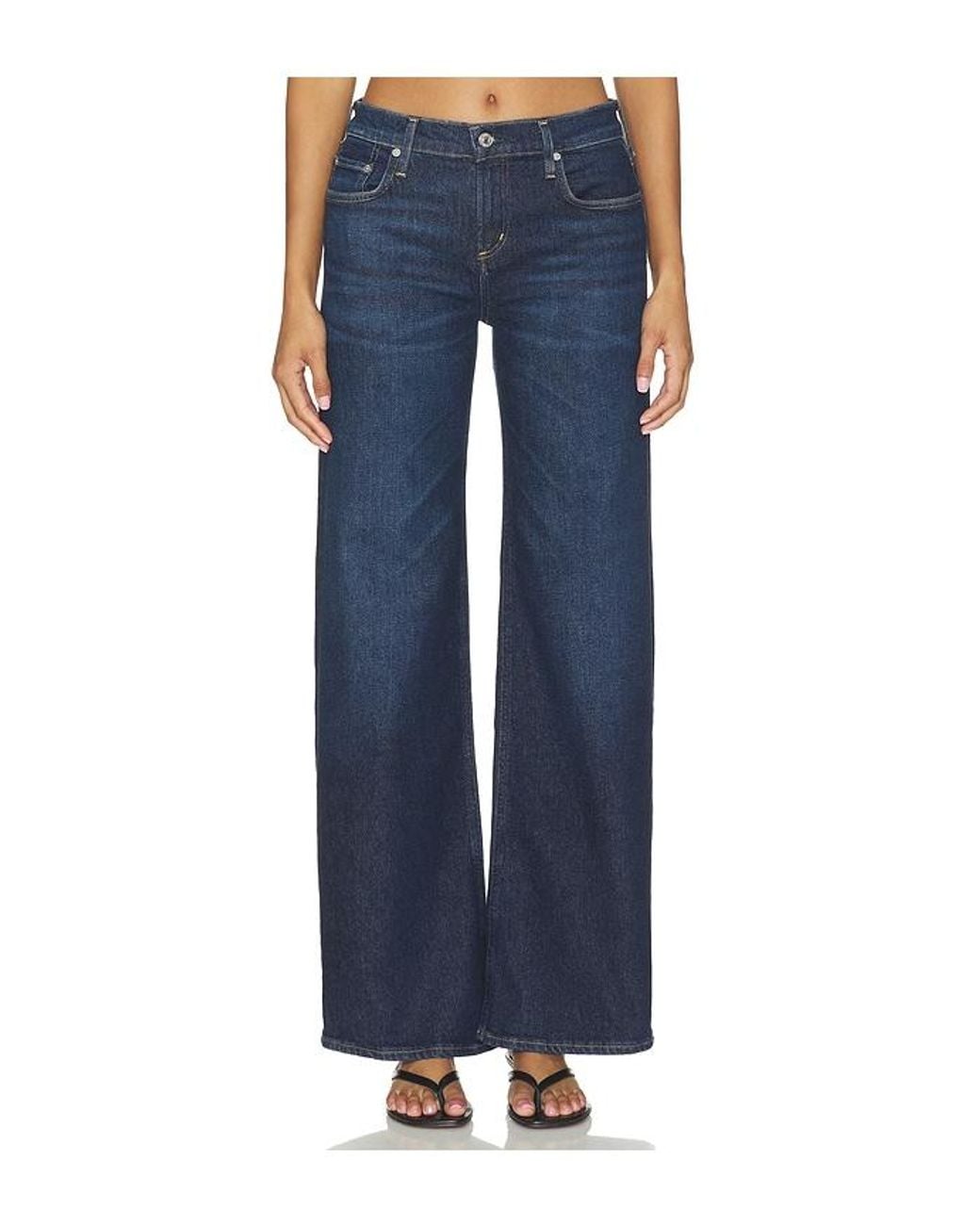Citizens of Humanity Blue Nora Trouser Leg