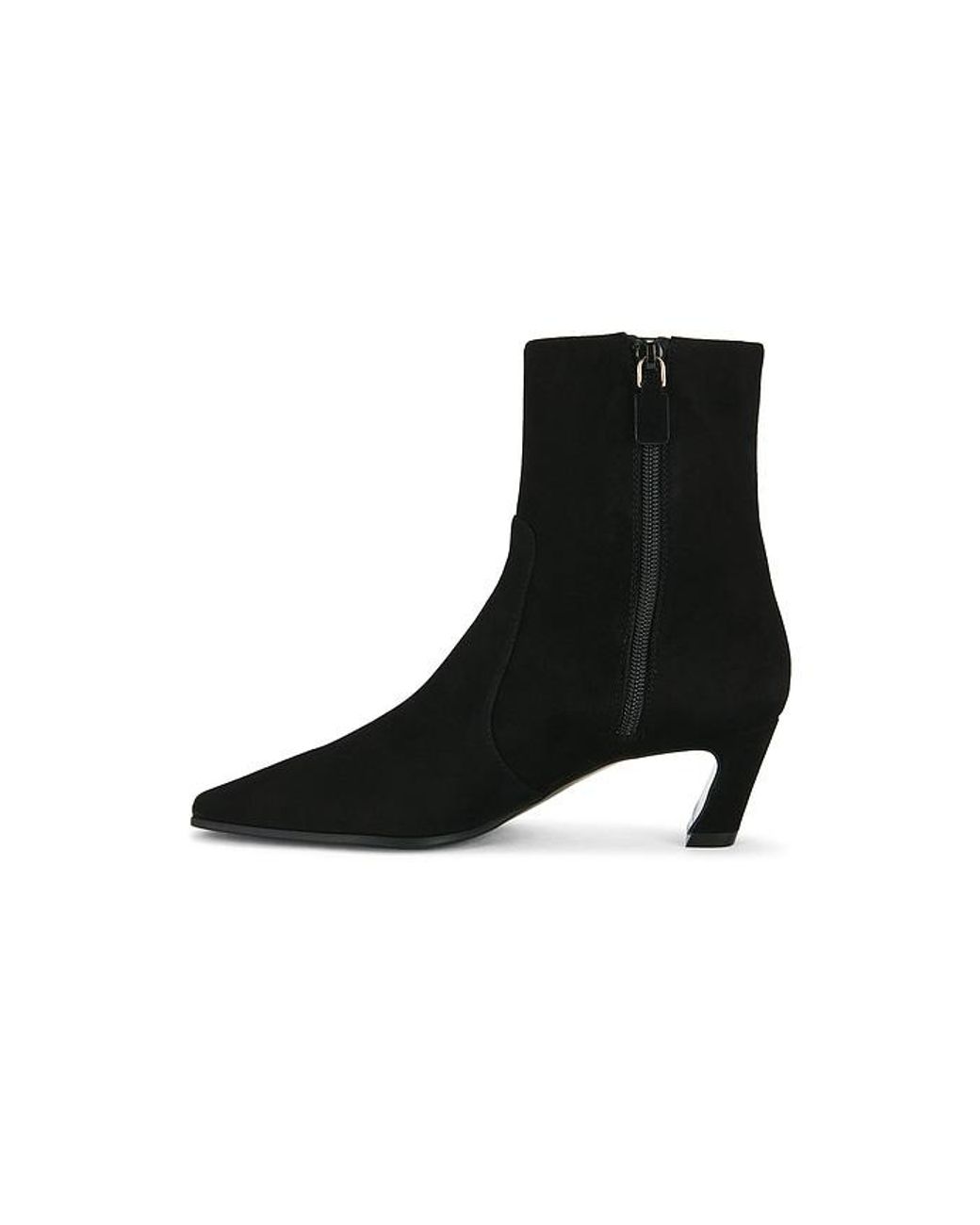 Stuart Weitzman Black Boots Stassi Zip 50