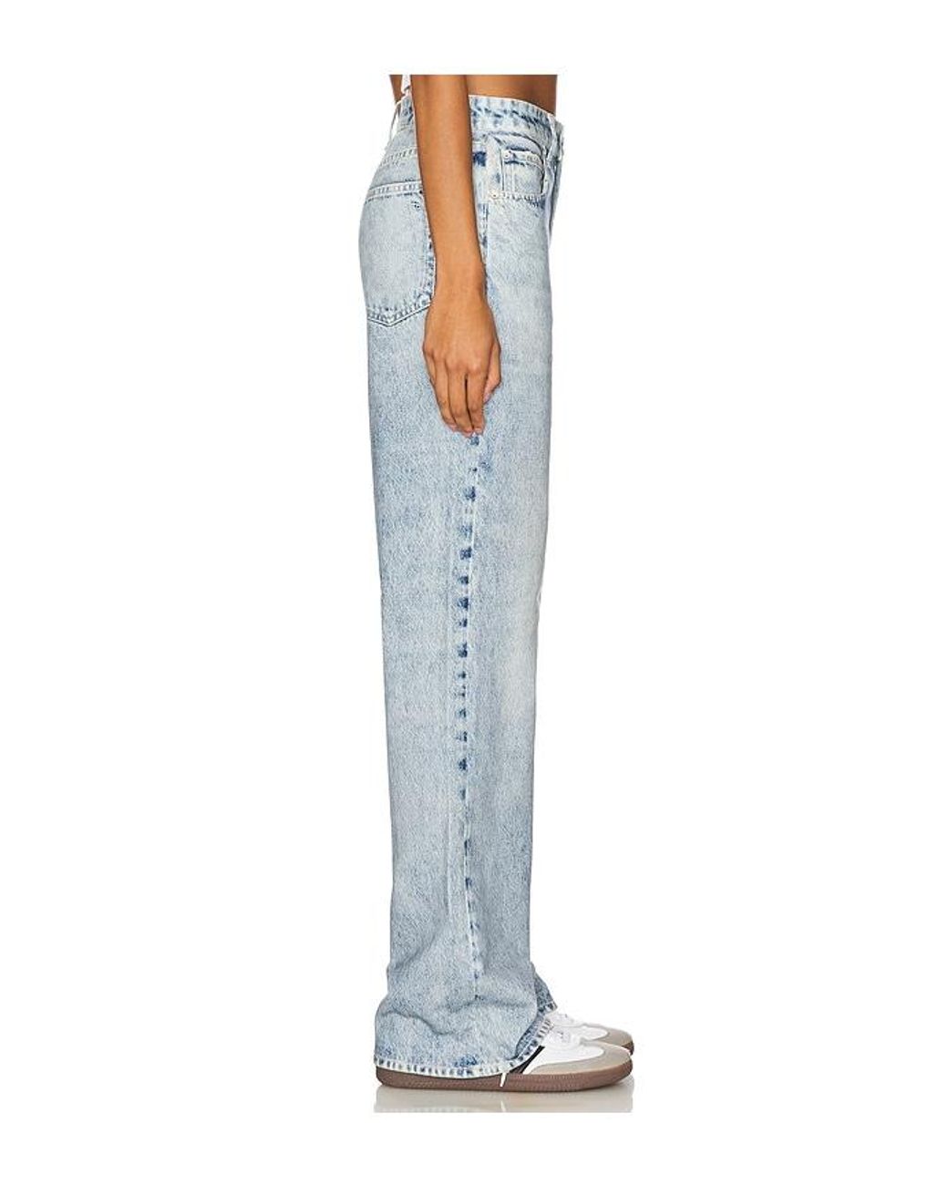 Rag & Bone Blue Miramar Shea High Rise Full Relaxed