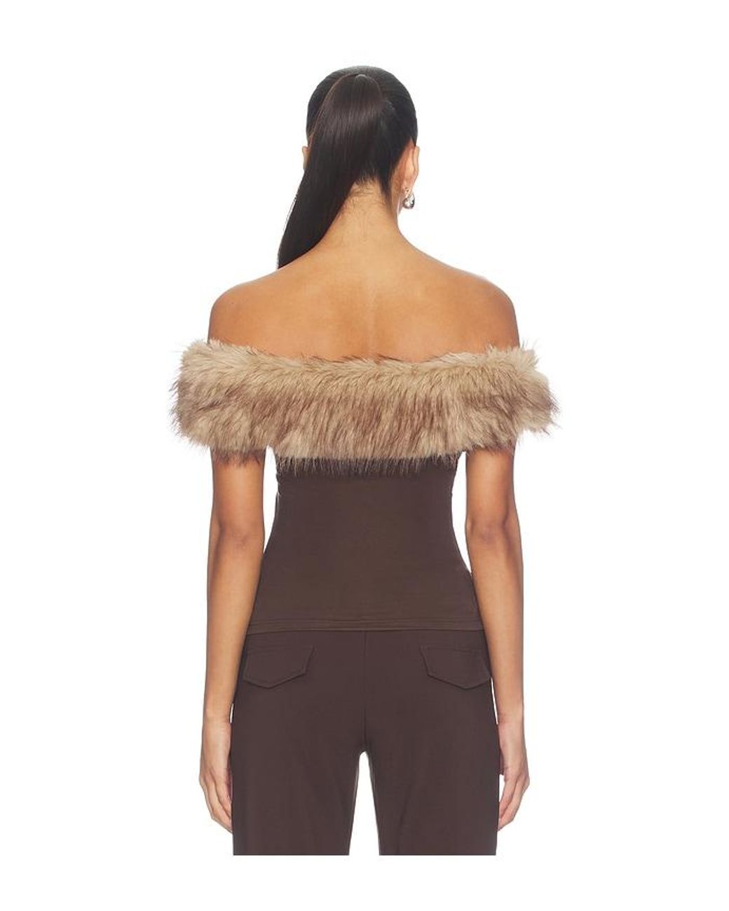 I.AM.GIA Brown Lora Top