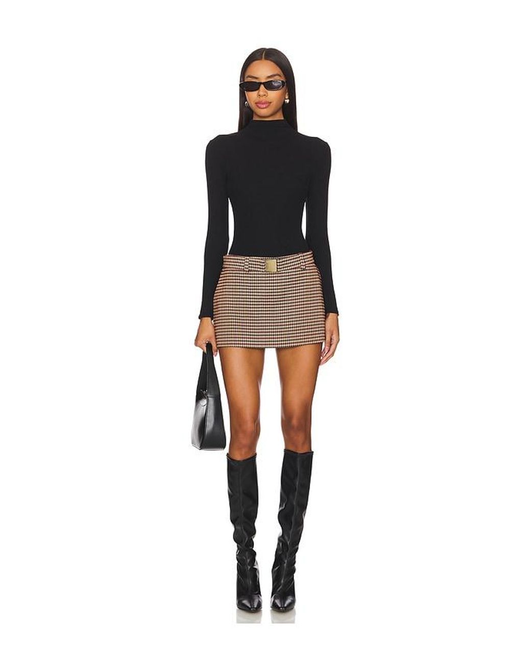 SER.O.YA Black Meg Bodysuit