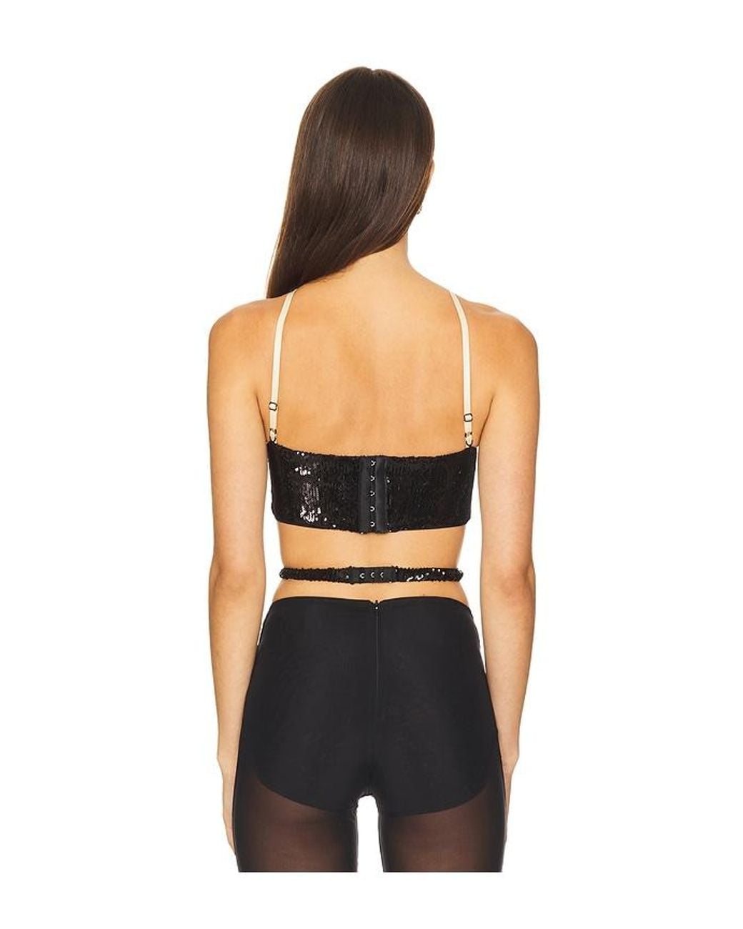 Sketch-Y Black Rama Crop Top