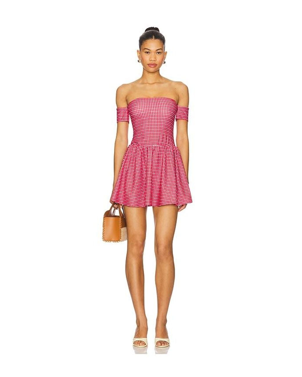 Bella Venice Red The Kat Mini Dress