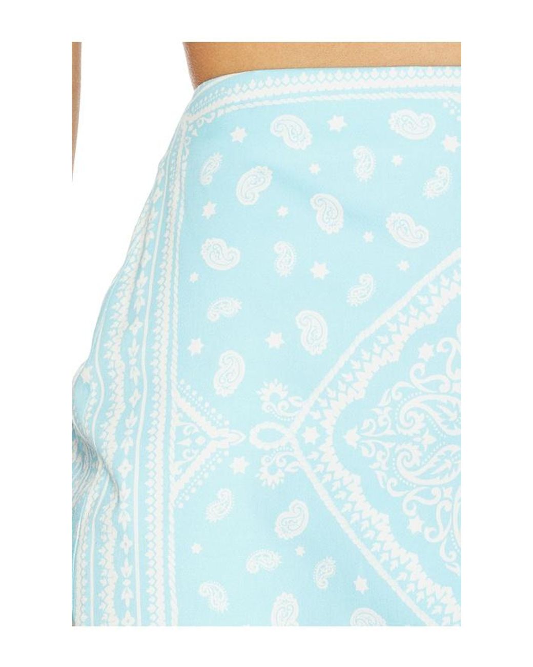 Amanda Uprichard Blue Hope Mini Skirt