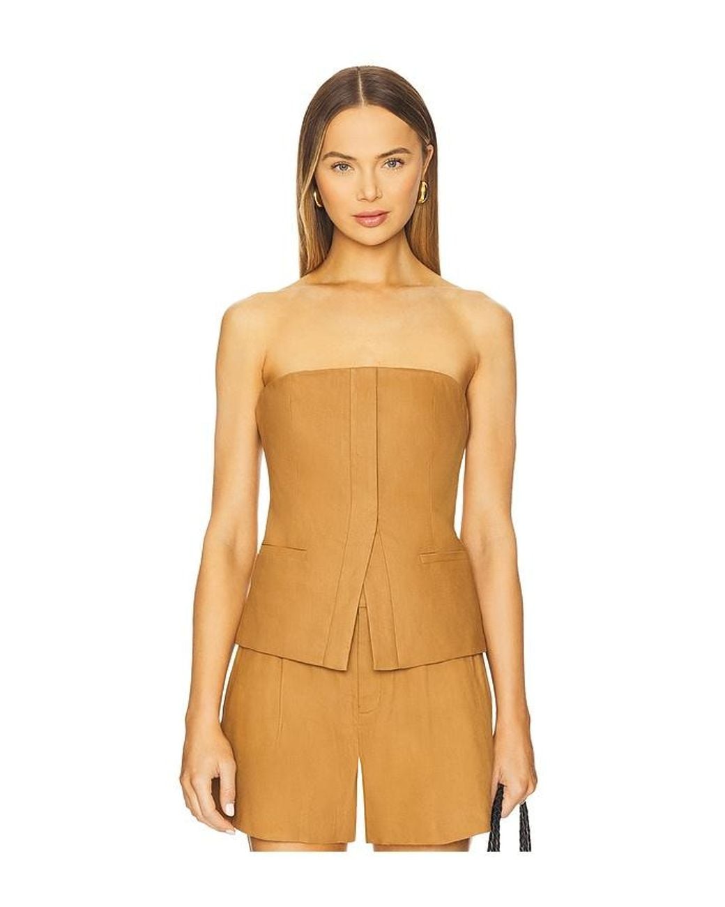 A.L.C. Orange Renee Top
