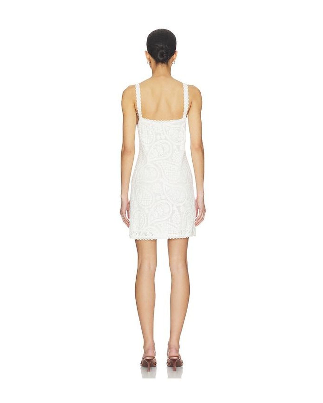 Cleobella White Asahi Mini Dress