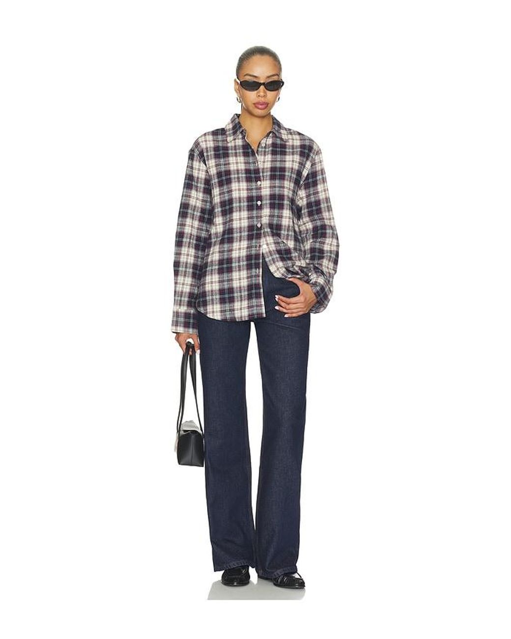 Anine Bing Blue Hugh Jean