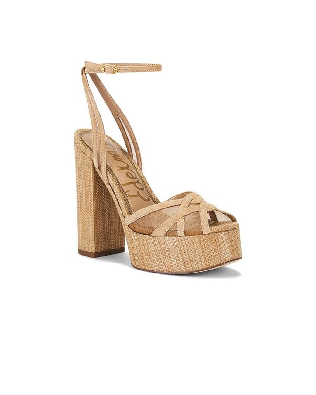 Sam Edelman White Sandy Sandal