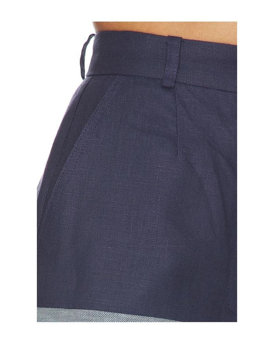 Matthew Bruch Blue High-Waist Combo Jeans