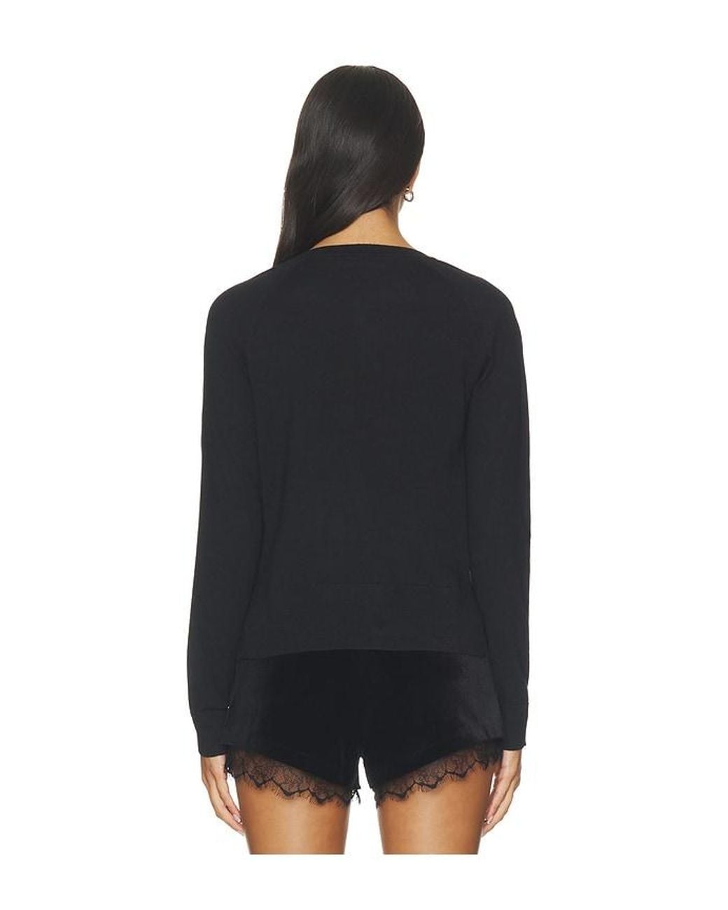 Astr Black Alecia Cardigan