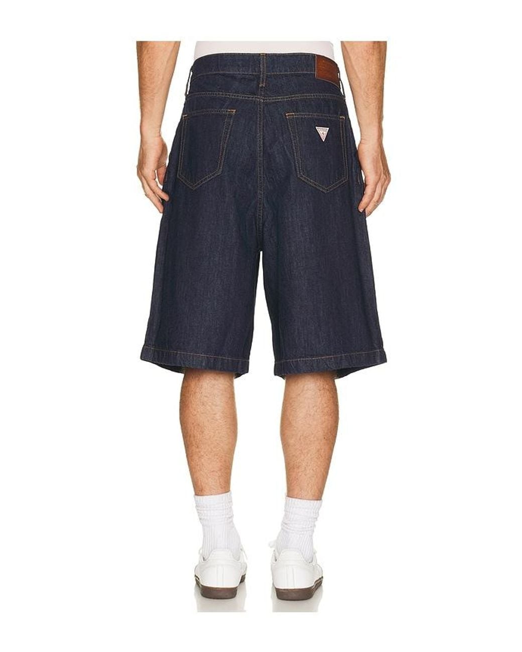 Guess Blue Baggy Short for men