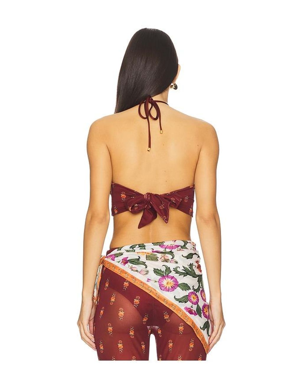 Agua Bendita Red X Revolve Jam Crop Top
