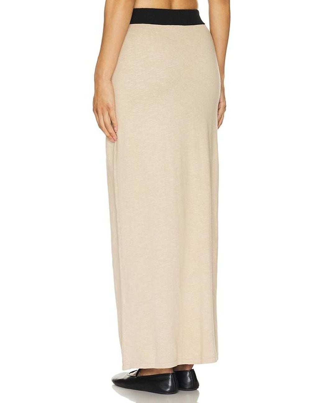 Lovers + Friends Natural Tammy Maxi Skirt