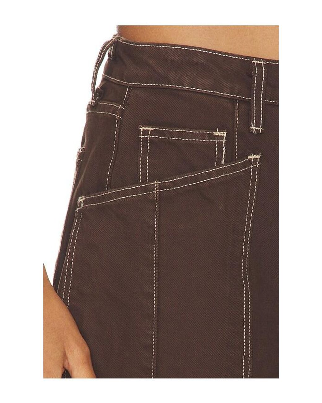 L'Agence Brown Cody High Rise Rodeo Jean