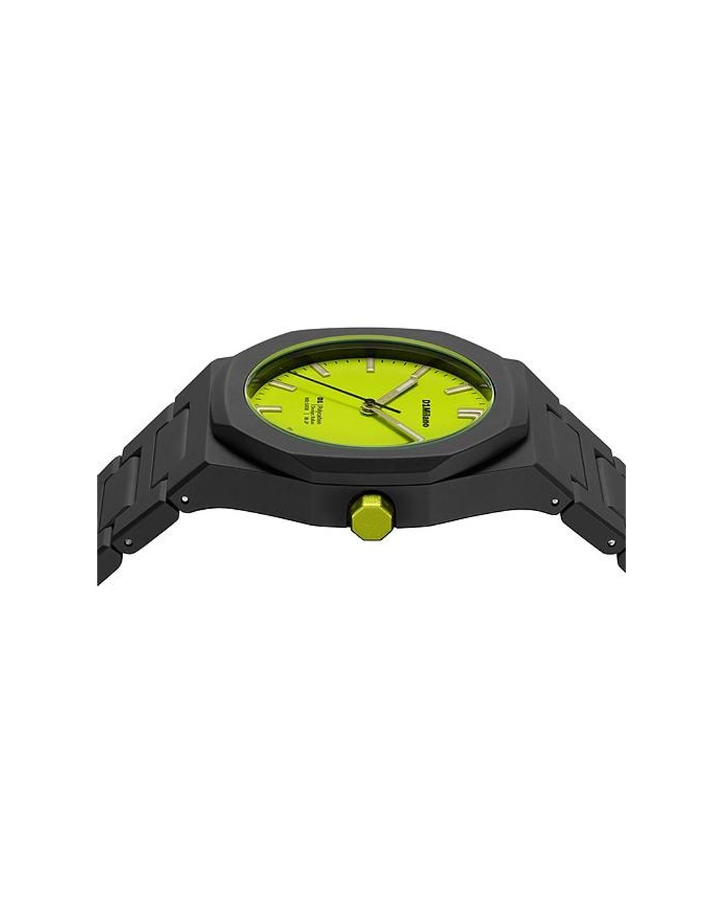 D1 Milano Black Polycarbon 40.5Mm Watch for men