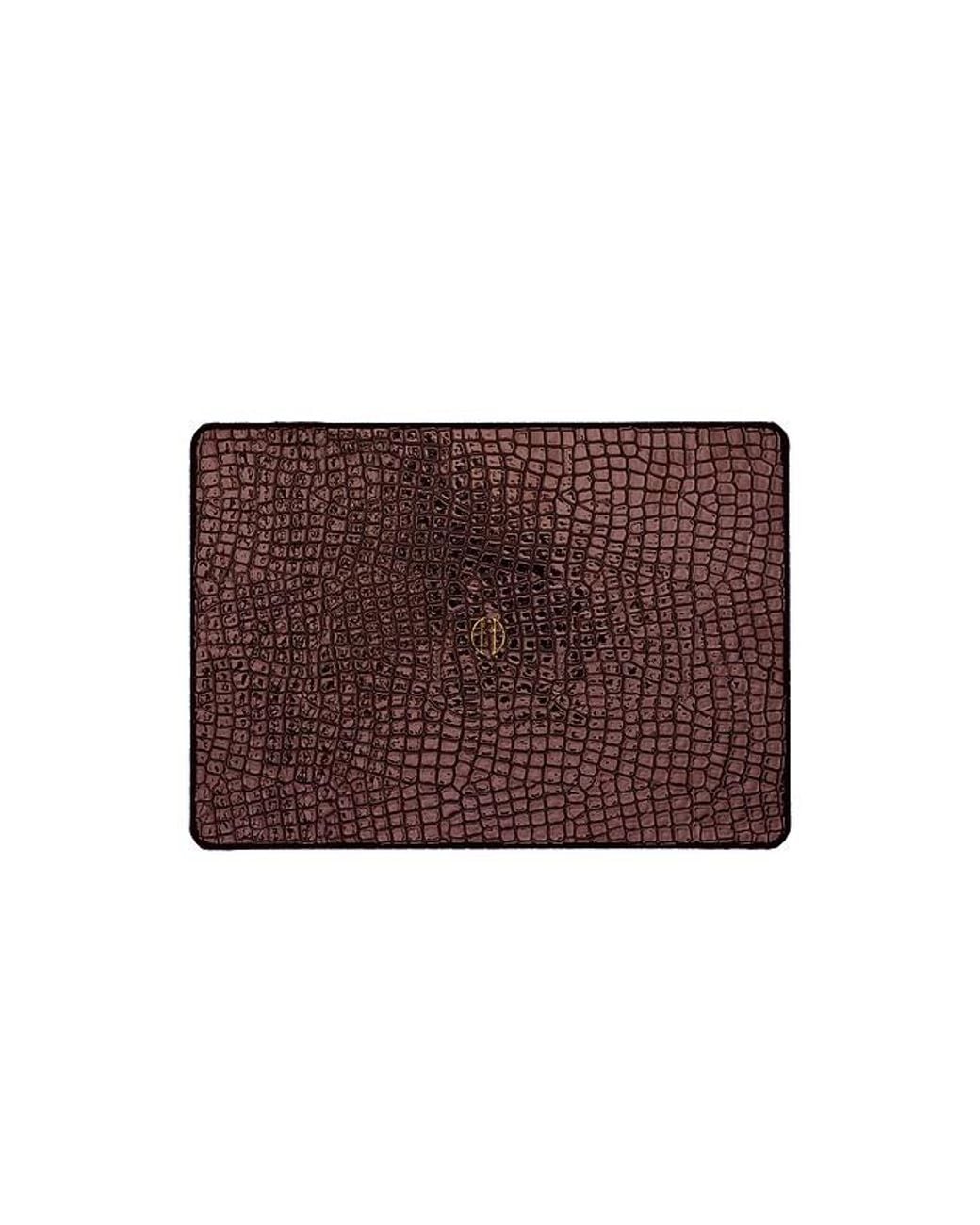 Heaven Mayhem Purple Air 13 Laptop Embossed Faux Leather Case