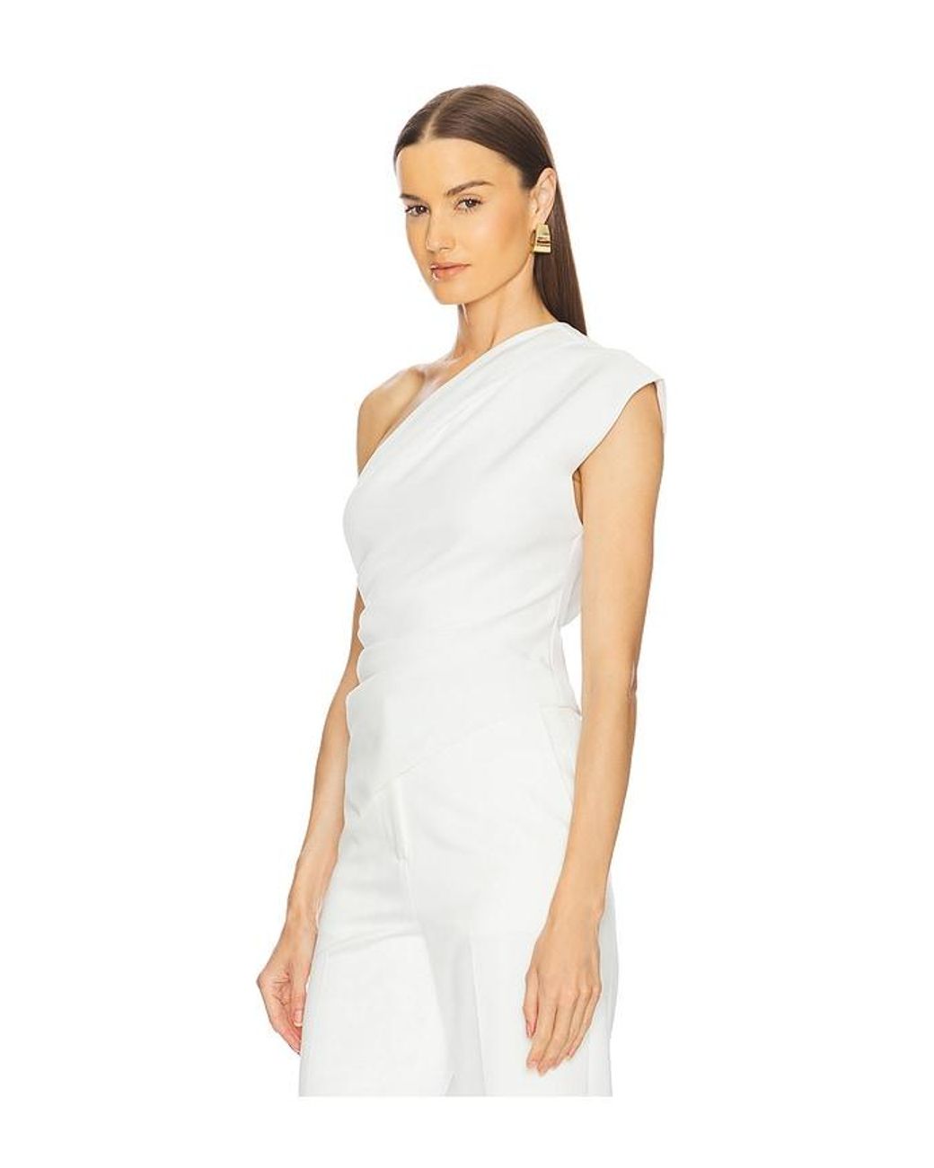 Et Ochs White Erin Top