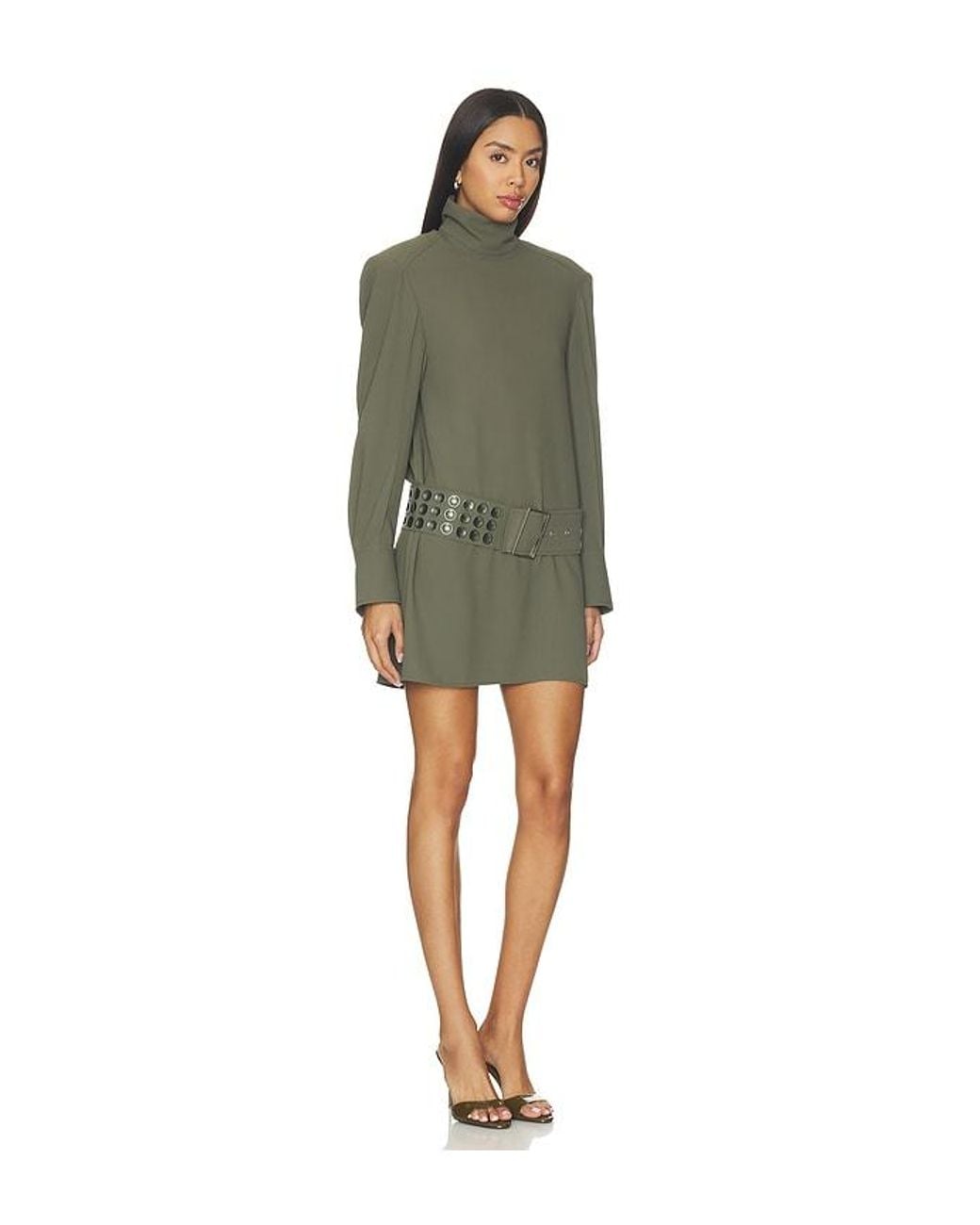 IRO Green Orbit Dress