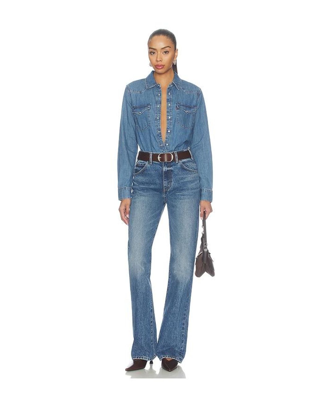 Levi's Blue Heritage Western Denim Shirt