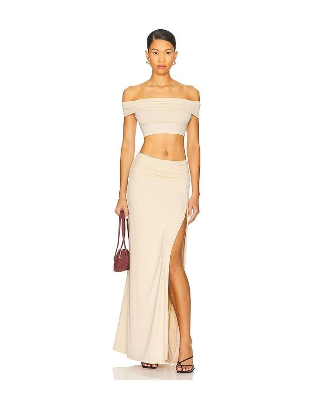 Nakedvice White The Cassian Skirt