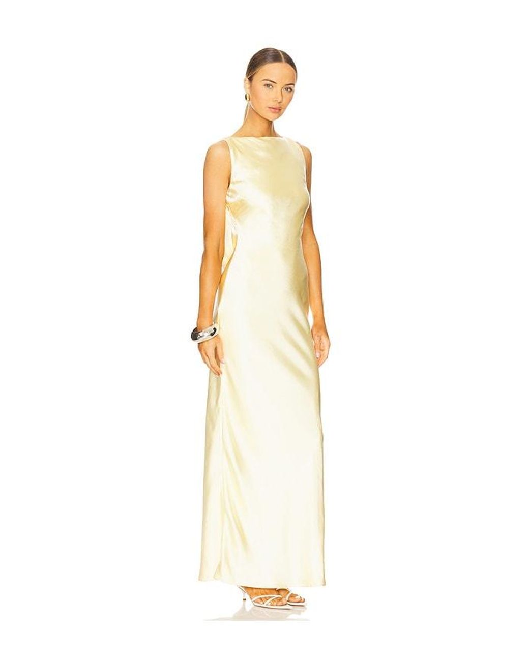 Runaway the Label White Adair Maxi Dress