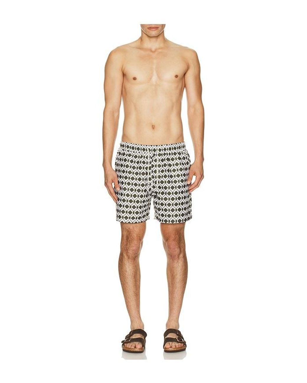 Oas Multicolor Mitu Swim Shorts for men