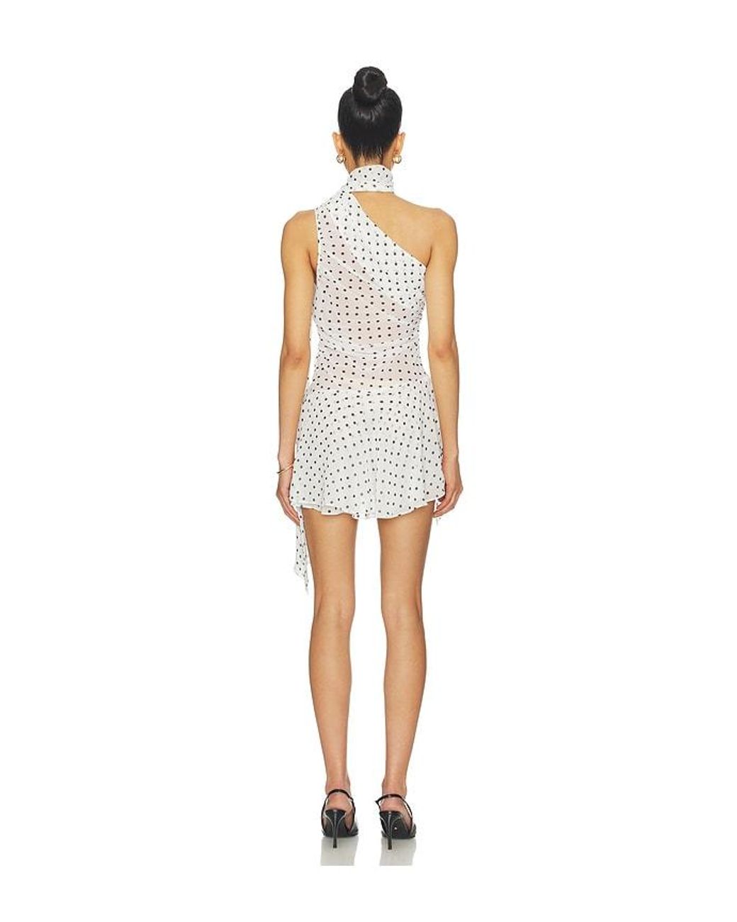 GUIZIO White Cyrielle Dress