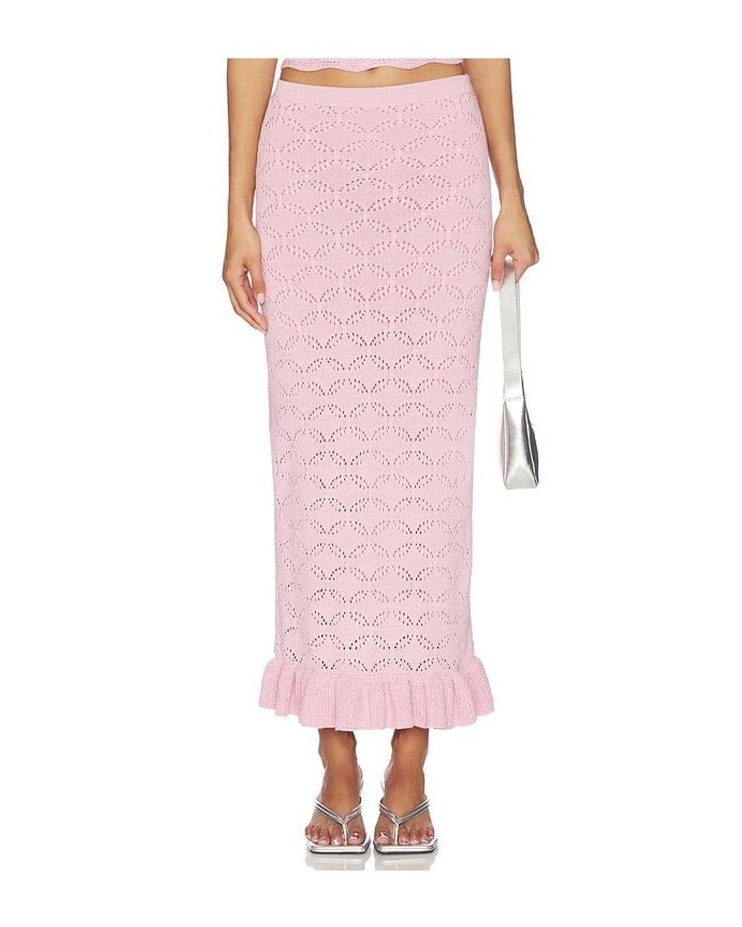 CAPITTANA Pink Christy Skirt