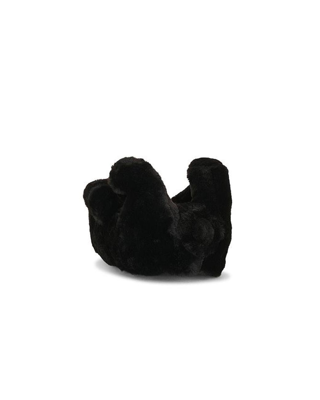 Steve Madden Black Buddies Slipper