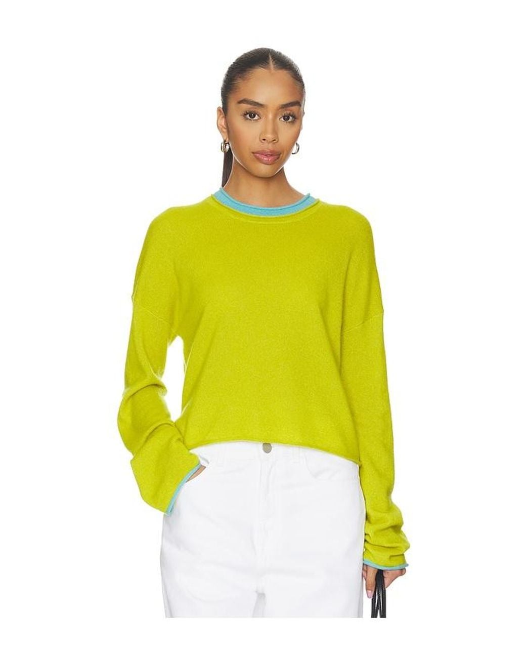 La Ligne Yellow Dominick Sweater