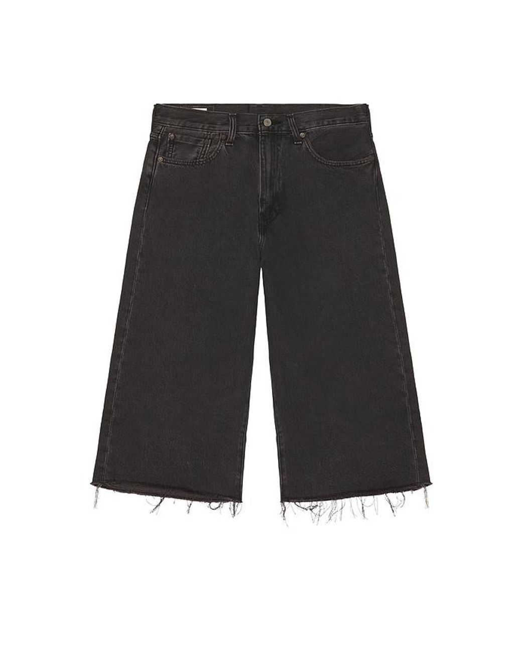 Levi's Black 478 Baggy Capri Shorts for men