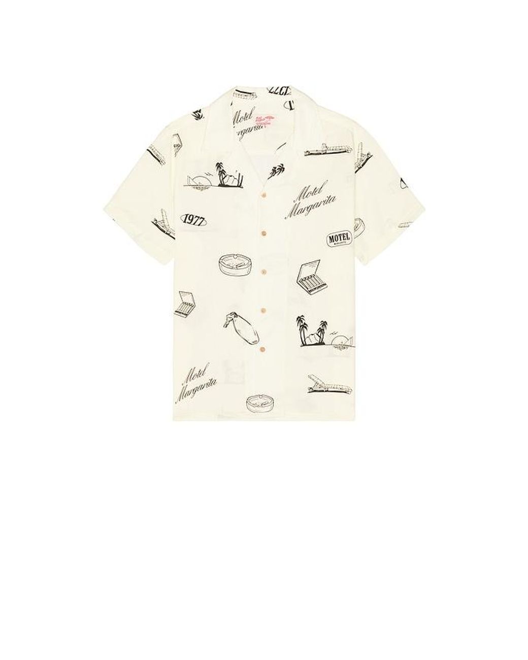 Motel Margarita Natural No Vacancy Shirt for men