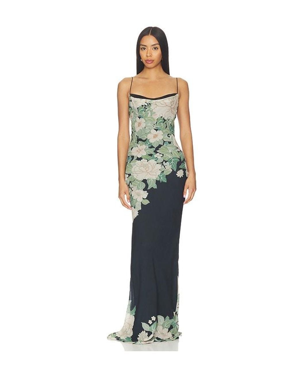 SAU LEE Blue Esme Dress