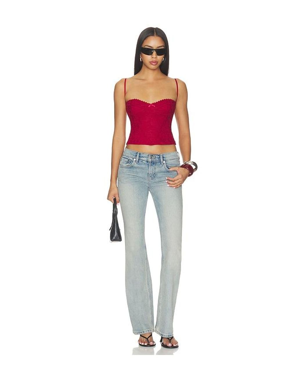 I.AM.GIA Red Arabelle Corset